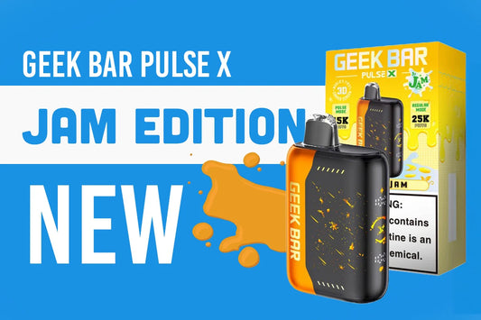 Geek Bar Pulse X Jam Edition - 5 New Flavors