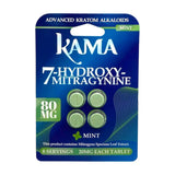 Kama 7-Hydroxy Mitragynine Chewable 80mg Tablets (4ct) - Display of 10 (MSRP $19.99 Each)