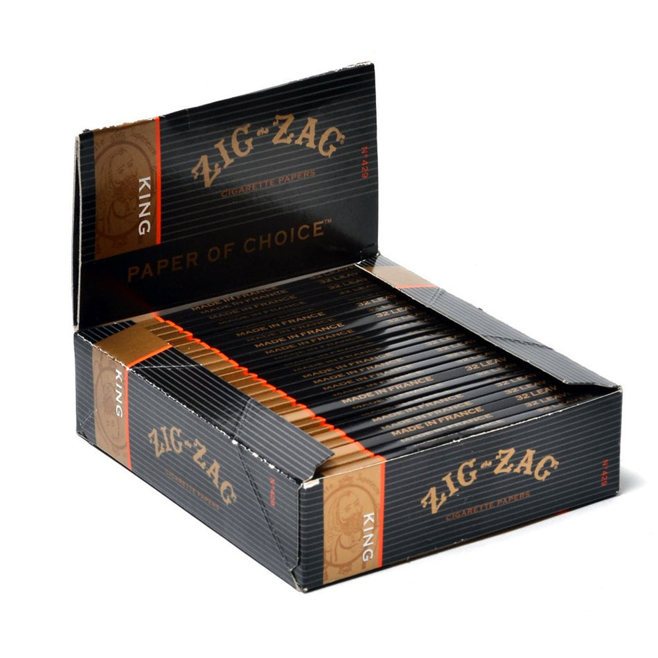 Zig Zag King Size Papers - Display of 24