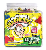 Warheads Extreme Sour Hard Candy - Jar of 240