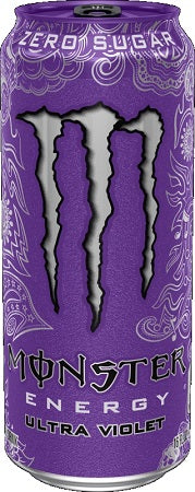 Monster Energy Drink Zero Ultra Violet 16oz - Pack of 24