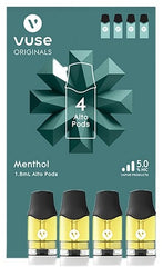 Vuse Alto Prefilled Replacement Pods (4pk) - Display of 5 (MSRP $29.99 Each)