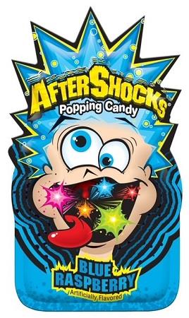 Aftershocks Popping Candy .33 oz - Display of 24