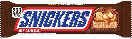 Snickers Chocolate Candy Bar 1.86 oz - Display of 48