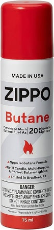 Zippo Butane Fuel 75ml 2.5oz - 1ct