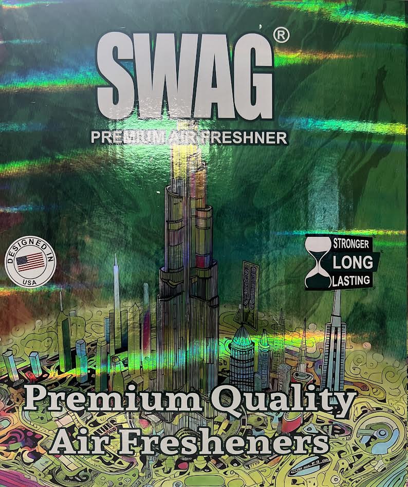 Swag Premium Quality Air Freshener - Display of 48