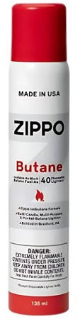 Zippo Butane Fuel 135ml 2.75oz - 1ct