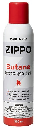 Zippo Butane Fuel 290ml 9.8oz - 1ct