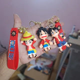 One Piece Characters KeyChains - Bag of 12