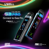 Uwell Caliburn G3 Pro 1000mAh Pod System Kit (MSRP $34.99)