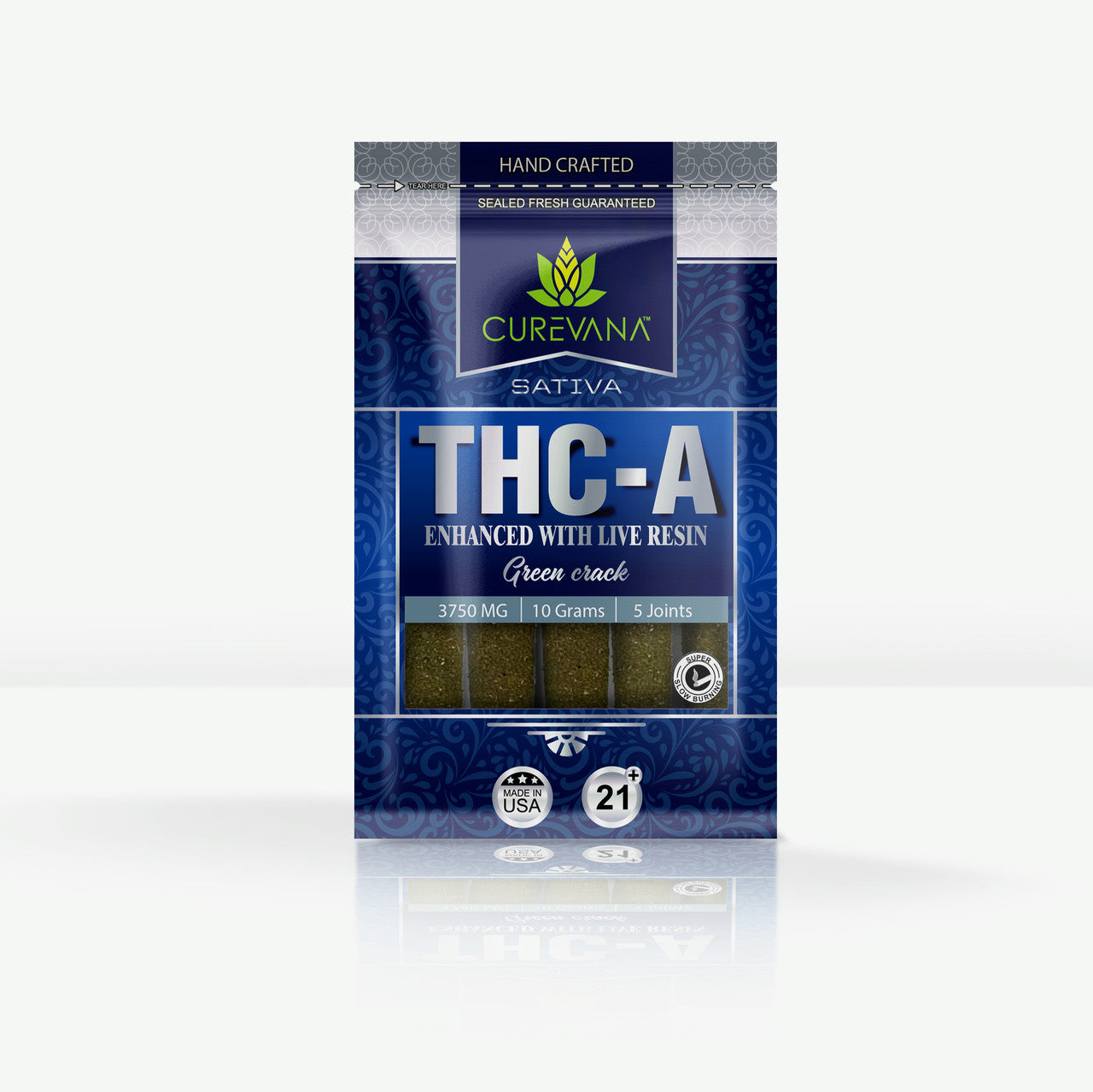 Curevana THC-A Preroll 5pk 6ct Display (MSRP $26.99ea)