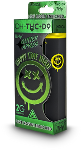Happy Time High THC-O + D9 2g Disposable Vape - Display of 5 (MSRP $49.99 Each)