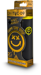 Happy Time High THC-O + D9 2g Disposable Vape - Display of 5 (MSRP $49.99 Each)