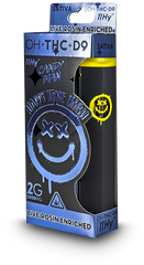 Happy Time High THC-O + D9 2g Disposable Vape - Display of 5 (MSRP $49.99 Each)