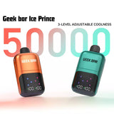 Geek Bar Ice Prince 50K Puffs 30mL Disposable Vape - Display of 5