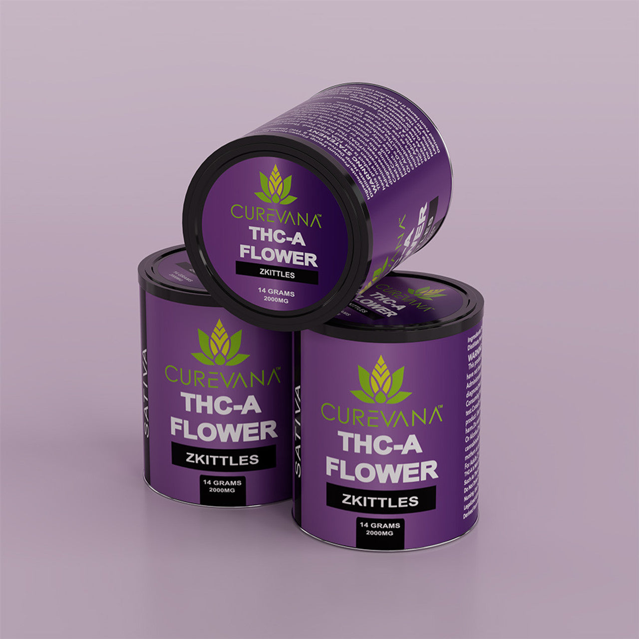 Curevana THC-A Flower 3.5g Jar (MSRP $24.99)