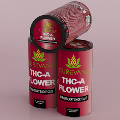 Curevana THC-A Flower 28g Jar (MSRP $79.99)