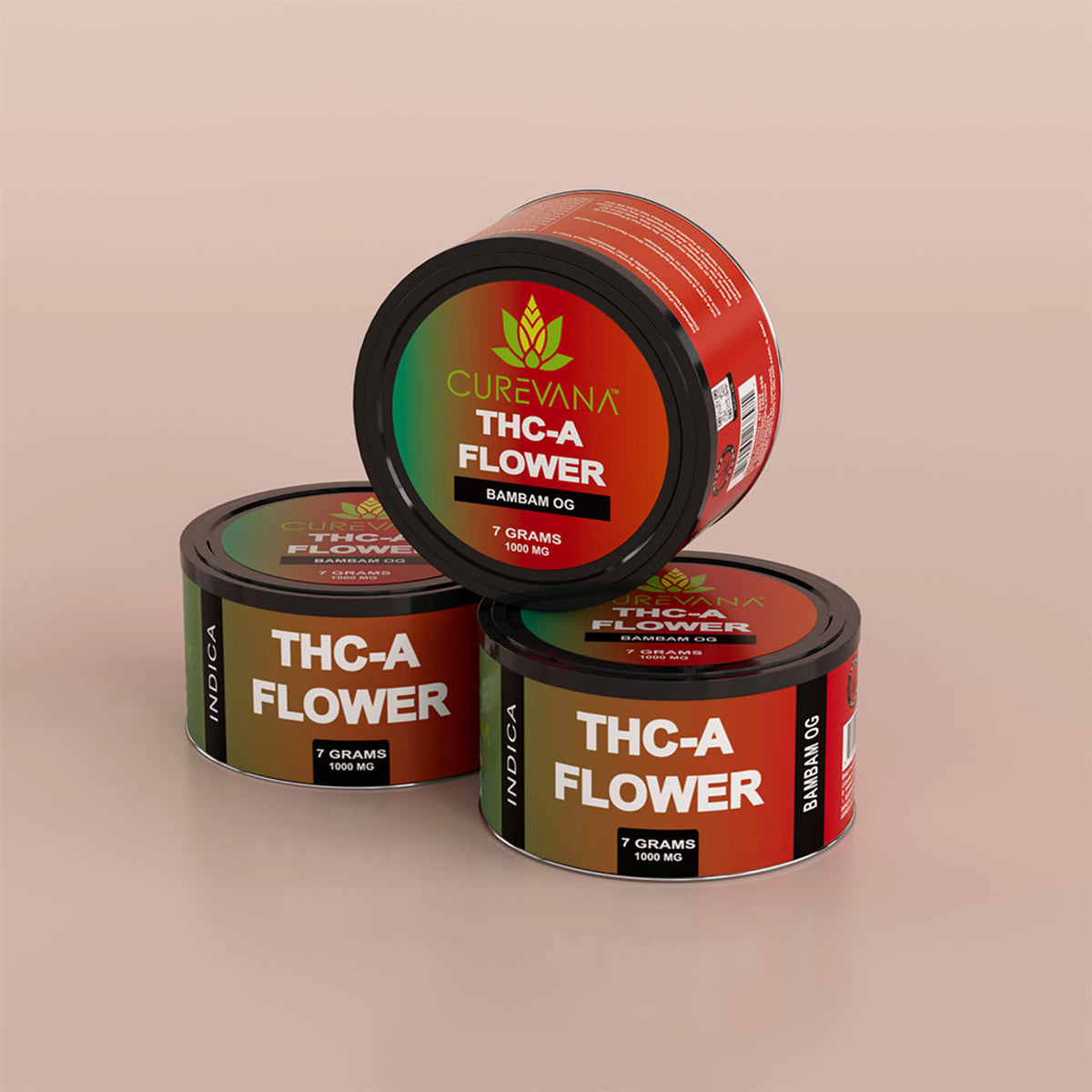 Curevana THC-A Flower 7g Jar (MSRP $32.99)