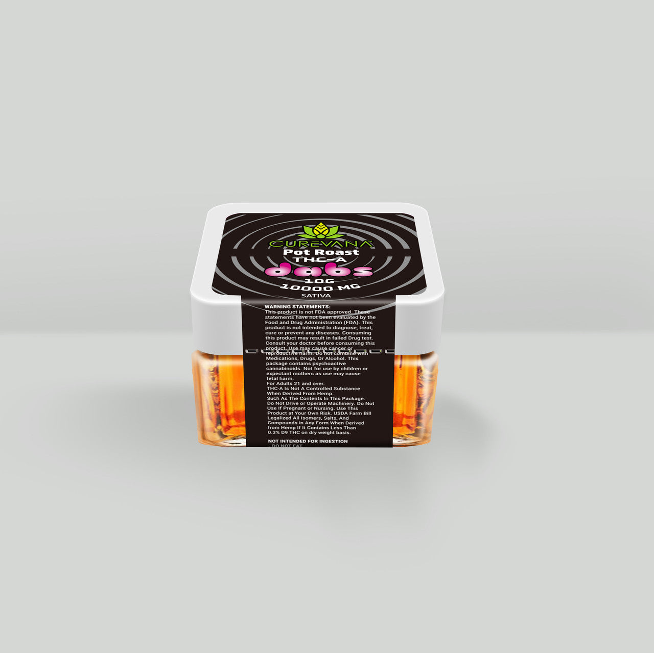 Curevana THC-A 10g Dabs 5ct Display (MSRP $64.99ea)