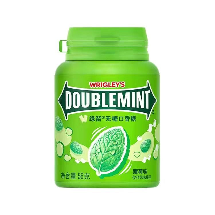 Wrigley's Doublemint 56g - Exotic Chewing Gum- Display of 6 (China)