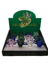 14mm Select Glass Bowl Dragon Eye 12 Count Display ($6.99 MSRP)