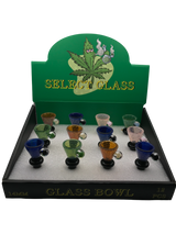 14mm Select Glass Bowl Premium 12CT Display ($11.99 MSRP)