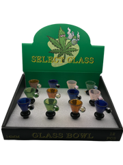 14mm Select Glass Bowl Premium 12CT Display ($11.99 MSRP)