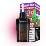 Detroit Bar Pro 30K Puffs 12mL Disposable Pod - Display of 3 (MSRP $14.99 Each)