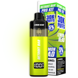 Detroit Bar Pro 30K Puffs 12mL Disposable Kit - Display of 3 (MSRP $19.99 Each)