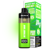 Detroit Bar Pro 30K Puffs 12mL Disposable Kit - Display of 3 (MSRP $19.99 Each)