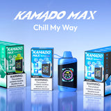 Kamado Max 25K Puffs 16mL Disposable Vape - Display of 5 (MSRP $19.99 Each)