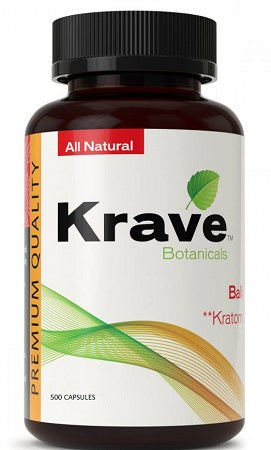 Krave Kratom 500ct Capsules (MSRP $69.99)