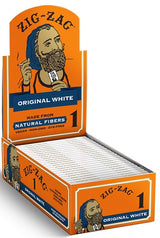 Zig Zag Original White Rolling Papers - Display of 24