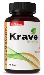 Krave Kratom 75ct Capsules (MSRP $24.99)