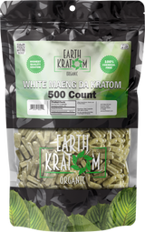 Earth Kratom Organic Capsules - 500 Count