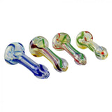 IDGAF 3.5" Fancy Hand Pipe Mix Color (HP105) - Jar of 45 (MSRP $6.99 Each)