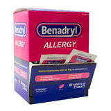 Benadryl Allergy 2 Pills Per Pouch 60 Pouch Display