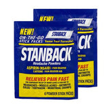 Stanback Pain Reliver 12 Packets 6 Packs Each