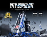 Vfly Super DTL 40K Puffs Disposable Hookah - Display of 5 (MSRP $29.99 Each)