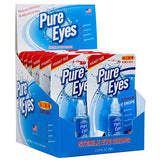 Pure Eyes .24oz Redness Relief Eye Drops - Display of 12 (MSRP $2.49 Each)
