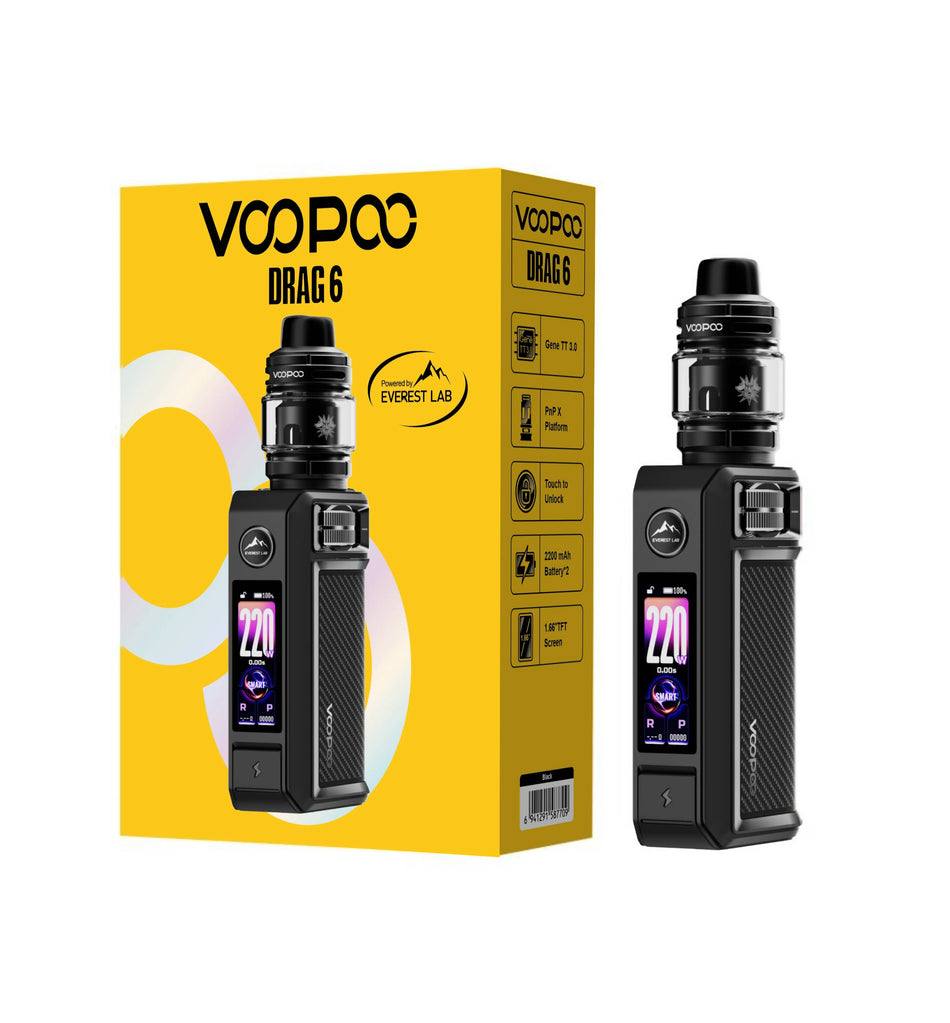 VooPoo Drag 6 220W Pod System Starter Kit