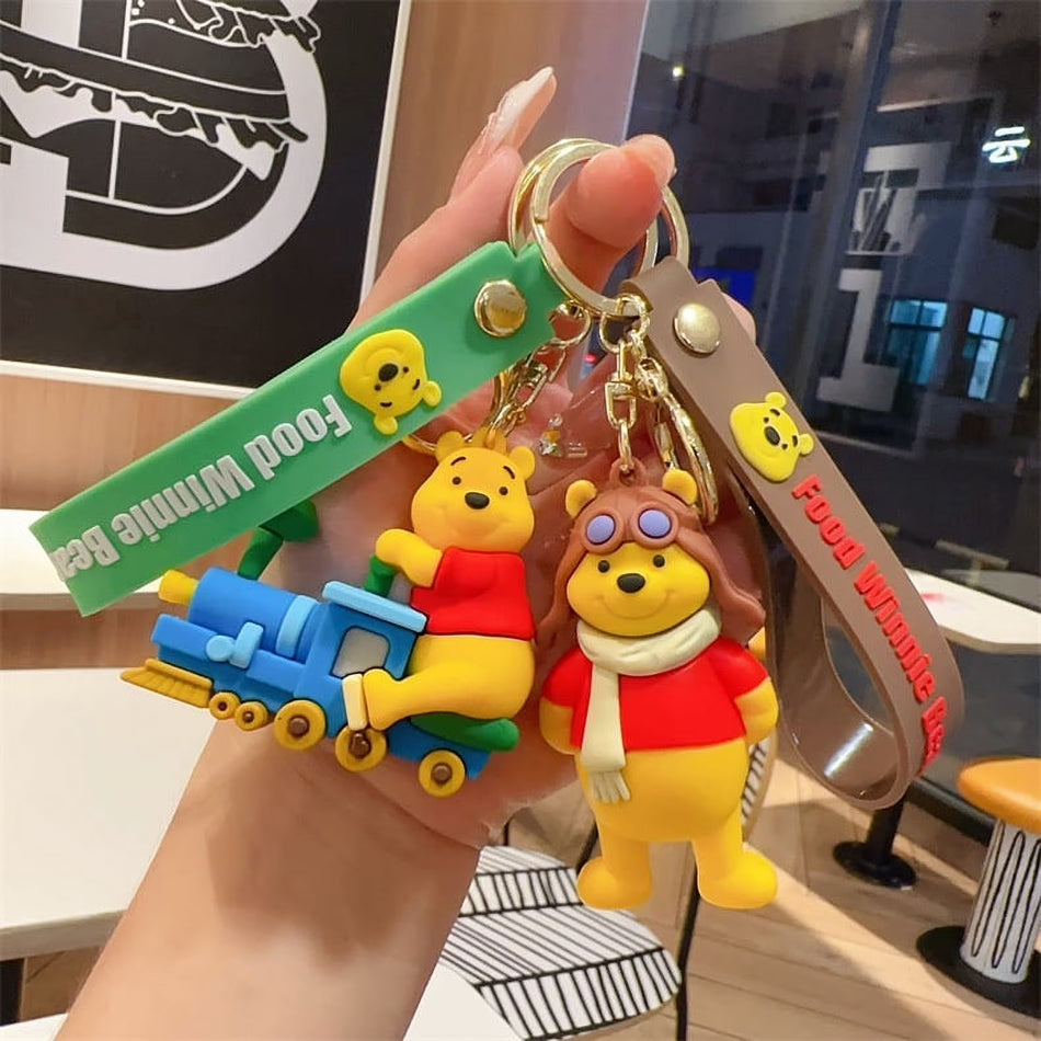 Winnie Characters Key Chains - Bag of 12