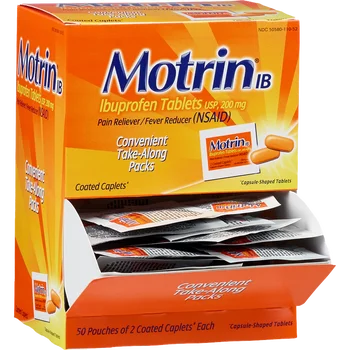 Motrin IB 2pk 50ct Display