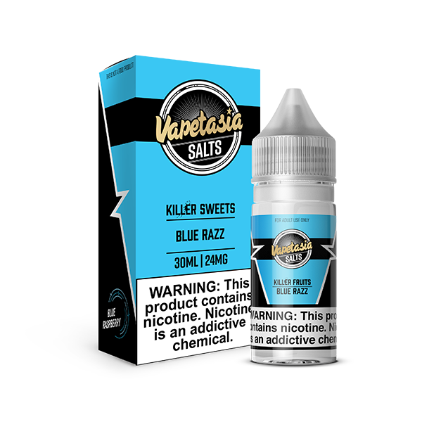 Vapetasia Killer Fruits Nicotine Salt E-Liquid 30mL (MSRP $19.99)