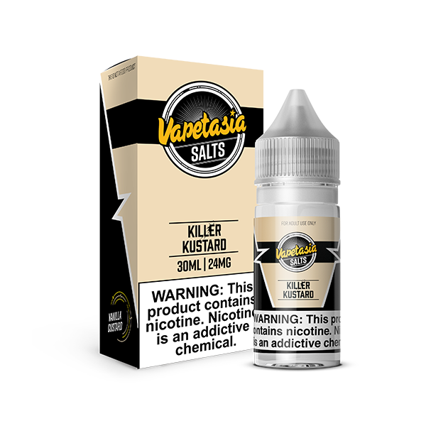 Vapetasia Hand Crafted Nicotine Salt E-Liquid 30mL (MSRP $19.99)
