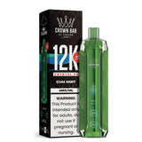 Al Fakher Crown Bar Crystal V2 12000 Puffs DTL Disposable Vape - Display of 5 (MSRP $24.99 Each) (Copy)