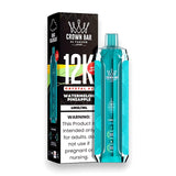 Al Fakher Crown Bar Crystal V2 12000 Puffs DTL Disposable Vape - Display of 5 (MSRP $24.99 Each) (Copy)