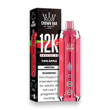 Al Fakher Crown Bar Crystal V2 12000 Puffs DTL Disposable Vape - Display of 5 (MSRP $24.99 Each) (Copy)