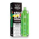 Al Fakher Crown Bar Crystal V2 12000 Puffs DTL Disposable Vape - Display of 5 (MSRP $24.99 Each) (Copy)