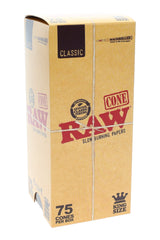 RAW Classic Cones Backrolled King Size - 75ct